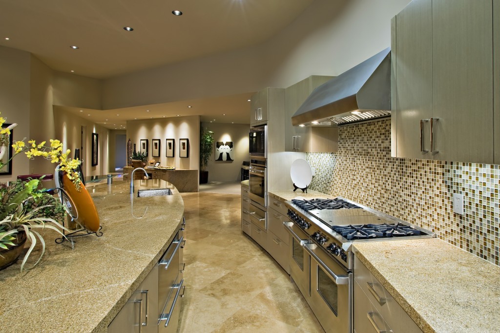 Kitchen in modern house