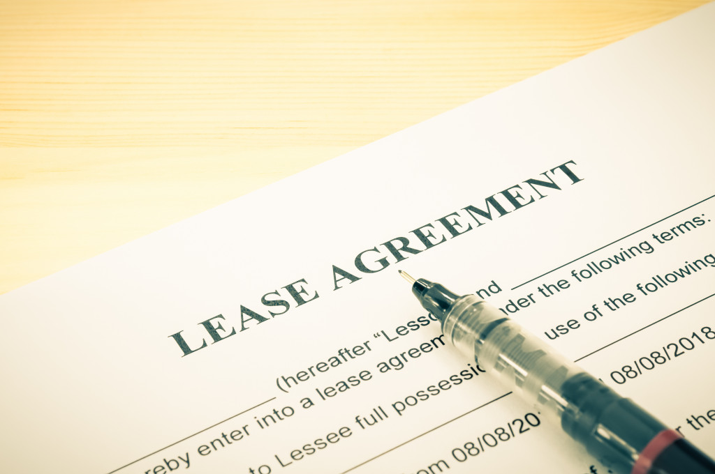 lease agreement